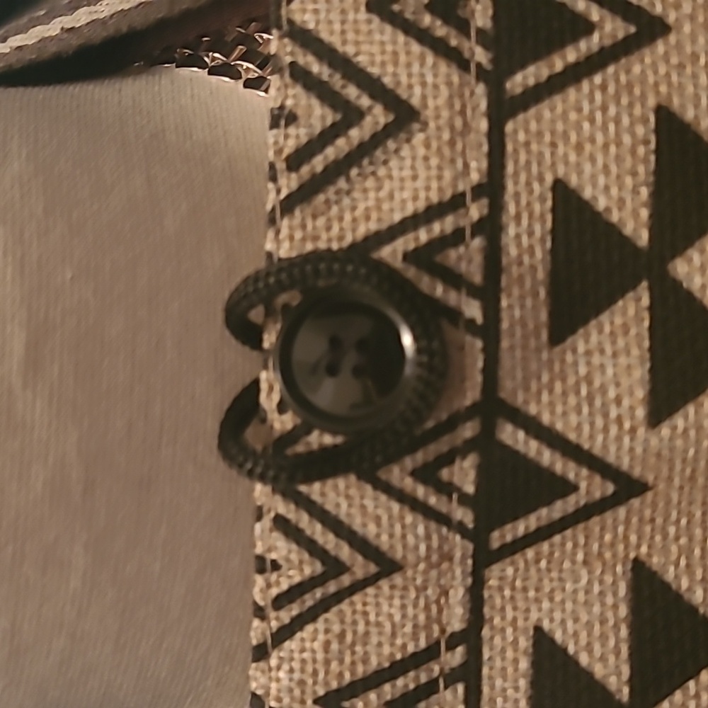 Stitch Patterned Tote Bag - Picture 3 of 5